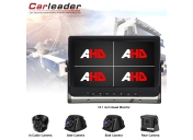 Upgrade Your Monitoring Experience with Carleader 10.1-inch 4AV Inputs Quad View AHD Vehicle Monitor and Camera Kit