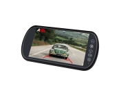 Carleader 7 Inch 2CH AHD Inputs Rear View Mirror Monitor--Great Choice for Reversing Safety
