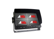 Carleader 7 Inch 4CH AHD Inputs Quad Display Heavy Duty Vehicle Monitor Provide Your Vehicle Full Surveillance Safety