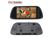 Upgrade Your Vehicle’s Vision with Carleader 2 in 1 Installation 7 Inch Quad AHD Rearview Mirror Monitor