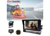 Elevate Forklift Operating Safety with Carleader AI Detection Monitoring System With U-Shape Warning Light For Forklift