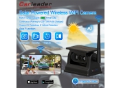 Carleader 1080P Magnetic Solar WiFi Wireless RV Backup Camera For IOS Android