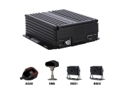 Smarter Fleet Management with Carleader 4CH AI HDD Mobile DVR Support ADAS+DMS+BSD