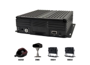 Elevate Your Fleet Security Management with Carleader 8CH AI HDD Mobile DVR Support ADAS+DMS+BSD