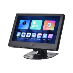 7 Inch IPS 2AV AHD Touch-Screen Vehicle Monitor Support CarPlay Multimedia