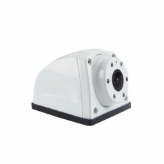 Side View Camera for Heavy Duty Vehicle White Color
