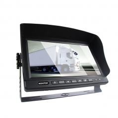 10.1 inch Rear View Car Monitor With 2CH Video Inputs