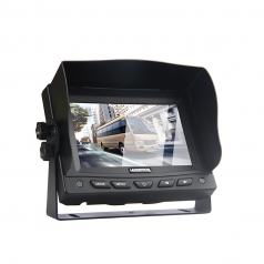 5 inch Rear View Car Monitor with 2CH Video Inputs