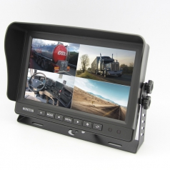 9inch quad monitor with DVR function